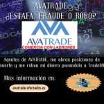 Avatrade: estafa, fraude y robo