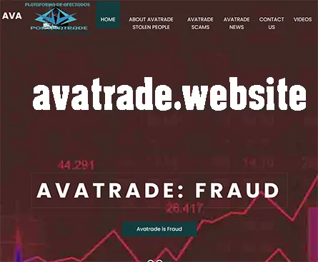 Avatrade Website. Avatrade. Avatrade fradud, Avatrade Scam. Avatrade Robbery
