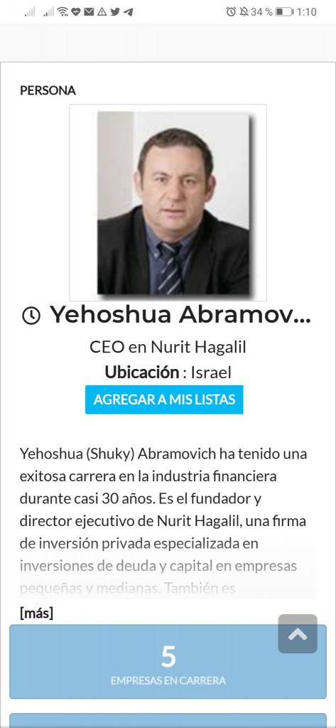 Yehoshua Abramov El gran jefe de Avatrade